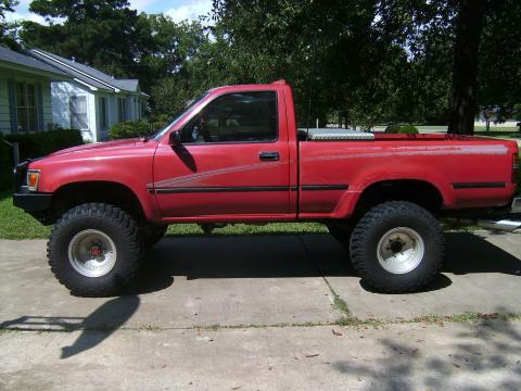 Toyota Trucks 4x4 For Sale. Cardinal Red 1994 Toyota Truck