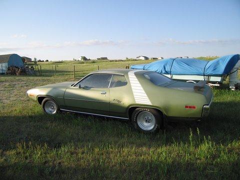 Green 1971 Plymouth Satellite Sebring Plus with Green interior 1971 Plymouth