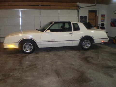 86 monte carlo ss for sale. White 1986 Chevrolet Monte