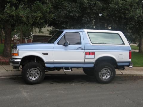 1996 ford bronco delineation