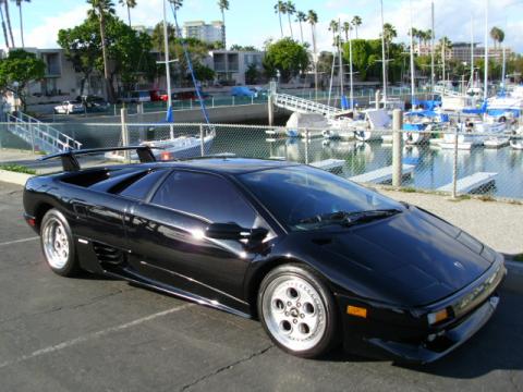 Black 1995 Lamborghini Diablo